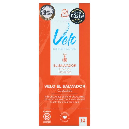 Velo Coffee Roasters Capsules 10 x 5.6g (56g)