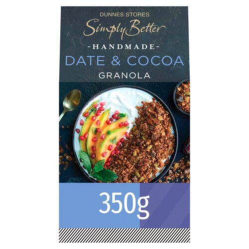 Dunnes Stores Simply Better Handmade Date & Cocoa Granola 350g