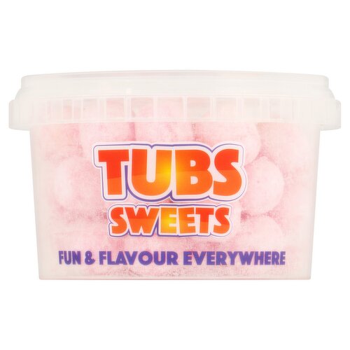 Tubs Sweets Strawberry BonBons 150g