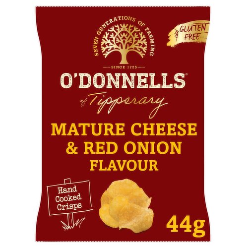O'Donnells Mature Cheese & Red Onion Flavour 44g