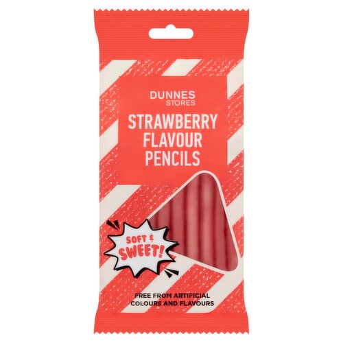 Dunnes Stores Strawberry Flavour Pencils 80g