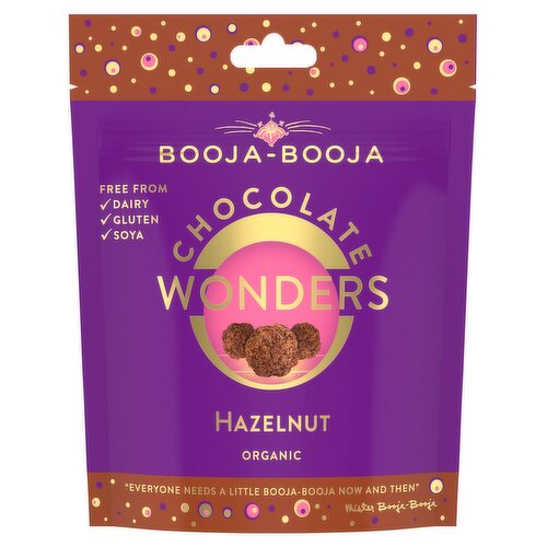 Booja-Booja Organic Hazelnut Chocolate Wonders 65g