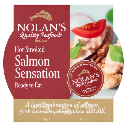 Nolan's Hot Smoked Salmon Sensation 200g