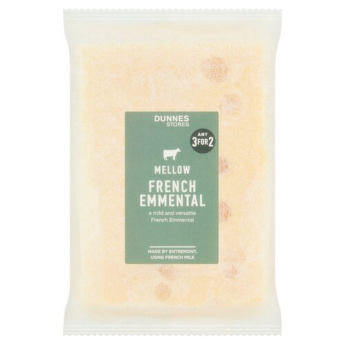 Dunnes Stores Mellow French Emmental 170g