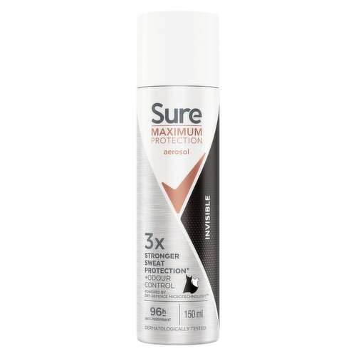 Sure Maximum Protection Invisible Anti-Perspirant Aerosol 150 ml