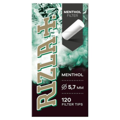 Rizla Menthol Ultra Slim Filter Tips 120s