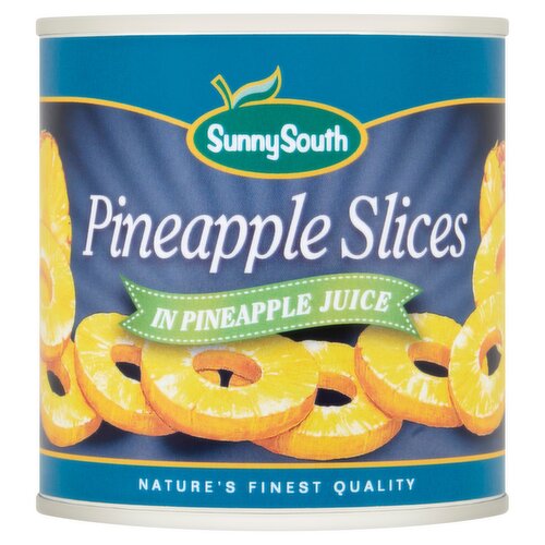 Sunny South Pineapple Slices in Pineapple Juice 425g