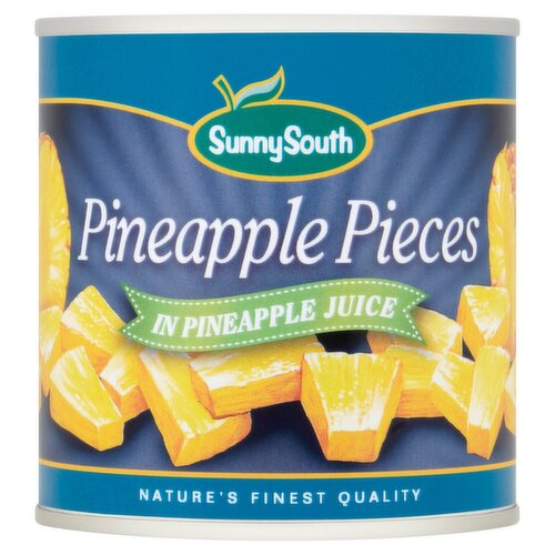 Sunny South Pineapple Pieces in Pineapple Juice 425g