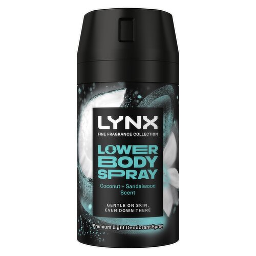 Lynx Fine Fragrance Collection Coconut + Sandalwood Lower Body Spray 100 ml