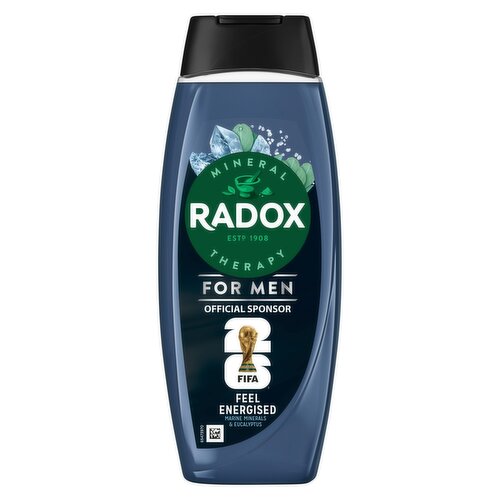 Radox Mineral Therapy 2-in-1 Shower Gel & Shampoo Feel Energised 450 ml