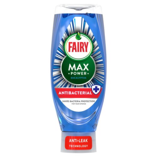 Fairy Max Power Washing Up Liquid Antibacterial 660ML