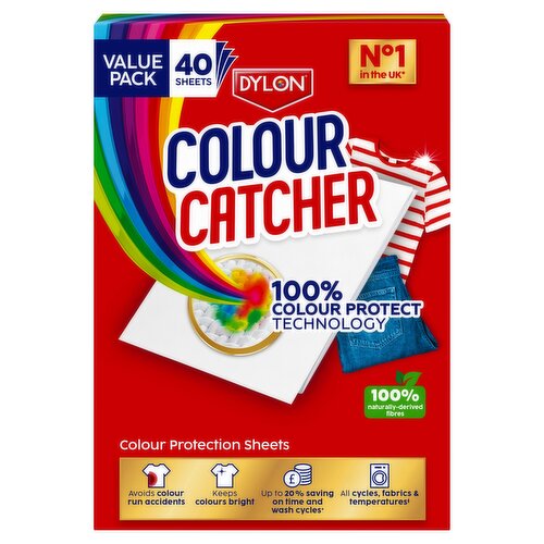 Dylon Colour Catcher Protection 40 Laundry Sheets
