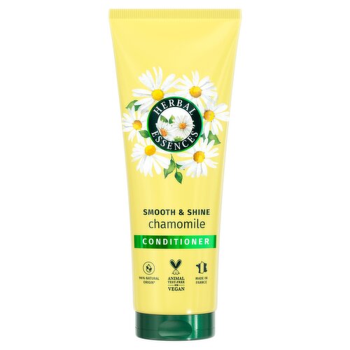 Herbal Essences Chamomile Smooth & Shine Conditioner 250ml to Bring Shine to Dull Hair