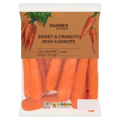 Dunnes Stores Sweet & Crunchy Irish Carrots 2kg