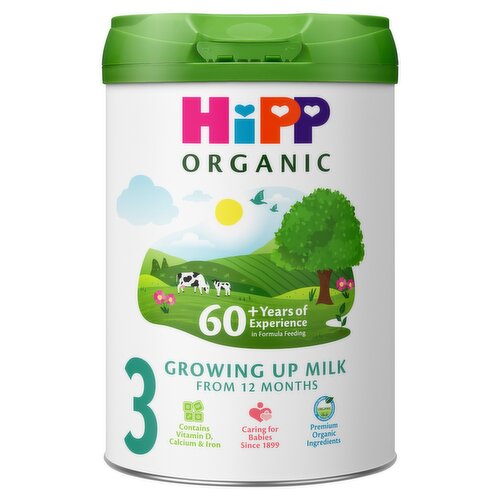HiPP Organic 3 Growing Up Milk From 12 Months 800g