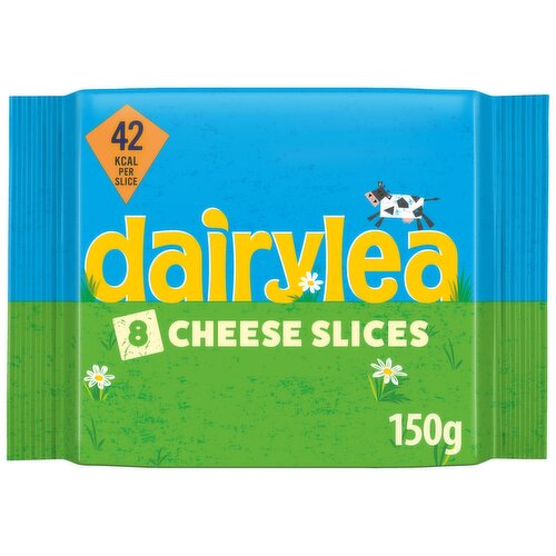 Dairylea Cheese Slices 8 Slices Multipack (8 x 18.75g) 150 g