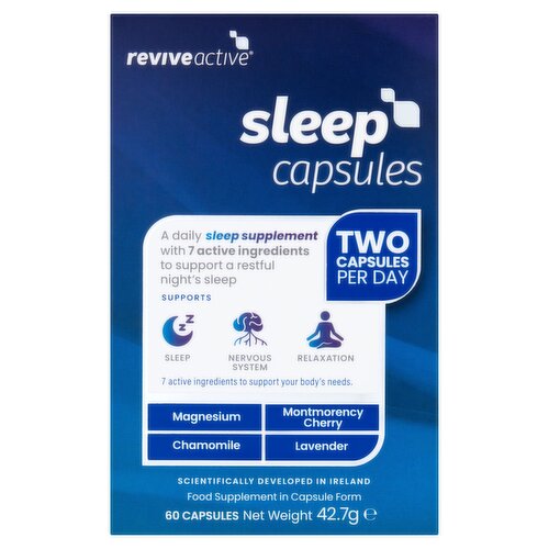 Revive Active 60 Sleep Capsules 42.7g