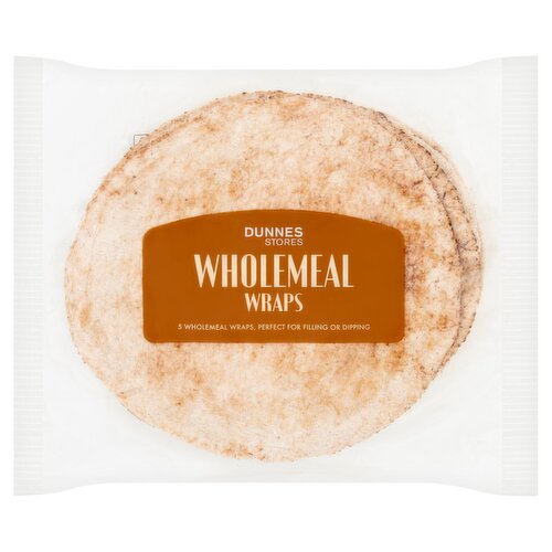 Dunnes Stores Wholemeal Wraps 380g