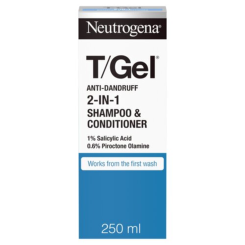 Neutrogena T/Gel Anti-Dandruff 2-in-1 Shampoo & Conditioner 250ml