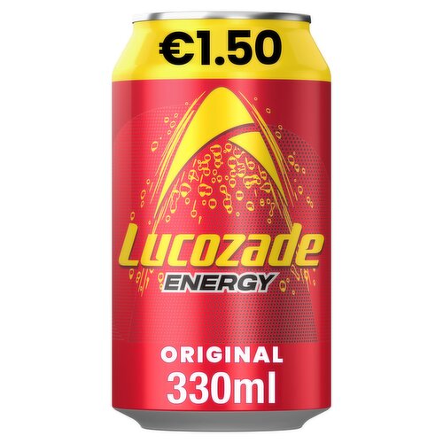 Lucozade Energy Drink Original 330ml PMP €1.50