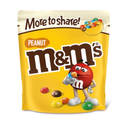 M&M's Peanut Chocolate More to Share Pouch Bag 200g

