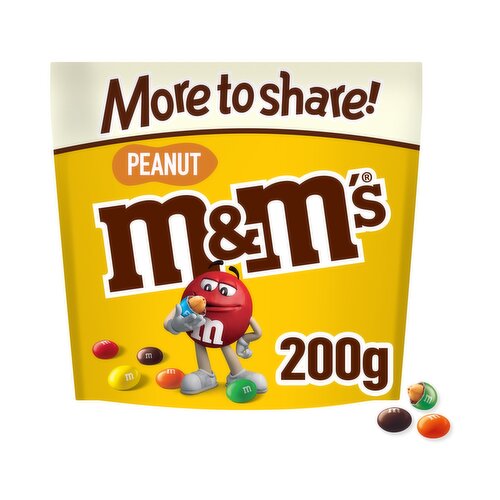 M&M's Peanut Chocolate More to Share Pouch Bag 200g
