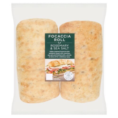 Panelto Rosemary & Sea Salt Focaccia Roll