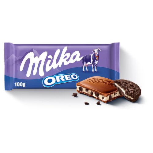 Milka with Oreo Chocolate Bar 100g