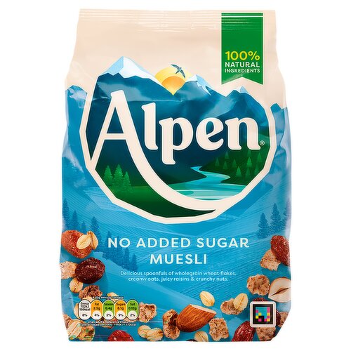 Alpen No Added Sugar Muesli Breakfast Cereal 950g