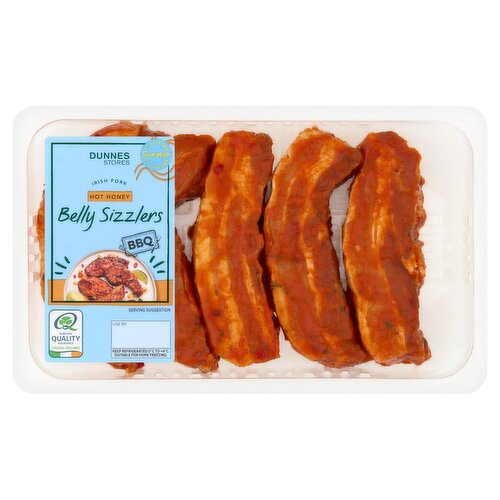 Dunnes Stores Irish Pork Hot Honey Belly Sizzlers 500g