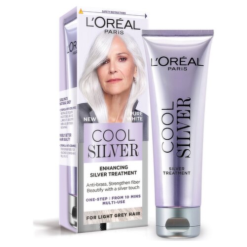 Cool Silver Pure White