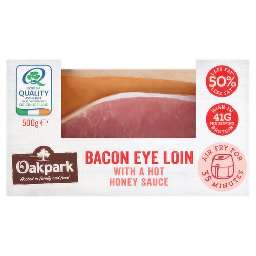 Oakpark Bacon Eye Loin with a Hot Honey Sauce 500g
