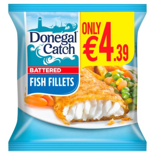 Donegal Catch Battered Fish Fillets 380g