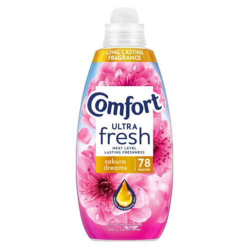 Comfort Ultra Fresh & Protect Sakura Dreams Fabric Conditioner 78 washes (1.17 L)
