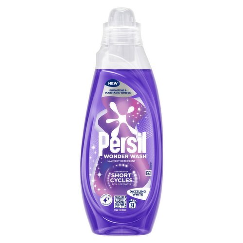 Persil Wonder Wash Dazzling White Liquid Detergent 31 washes (837 ml)