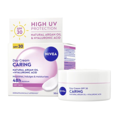 NIVEA Caring Day Face Cream with SPF30 50ml