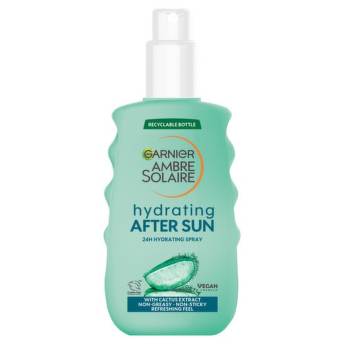 Garnier Ambre Solaire After Sun Hydrating Aloe Vera Spray 150ml