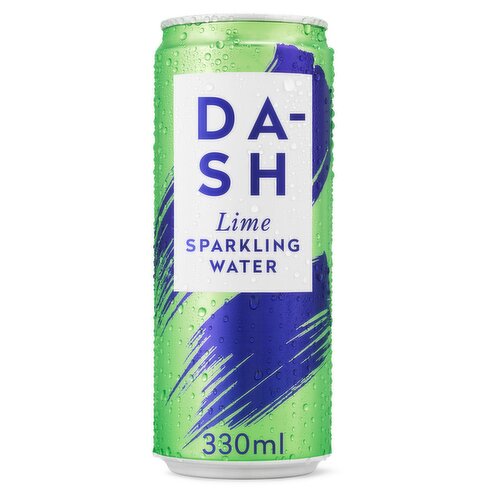 DASH Sparkling Water Infused with Wonky Limes 330ml