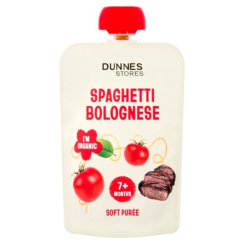 Dunnes Stores Spaghetti Bolognese Soft Purée 7+ Months 130g