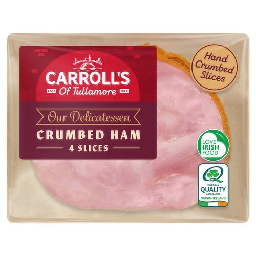 Carroll's of Tullamore Delicatessen Crumbed Ham 130g