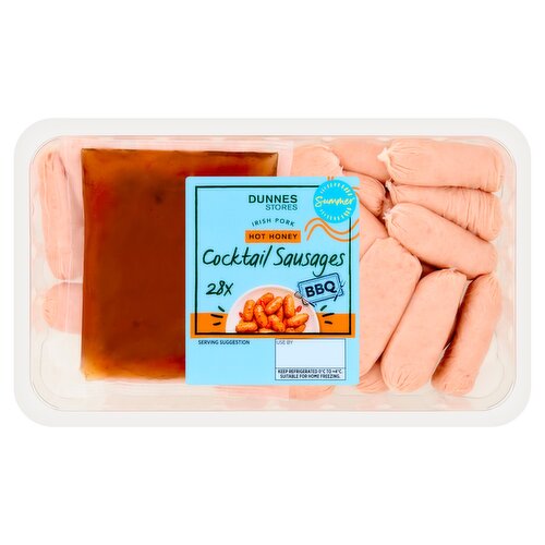 Dunnes Stores 28 Irish Pork Hot Honey Cocktail Sausages 460g