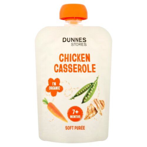 Dunnes Stores Chicken Casserole Soft Purée 7+ Months 130g