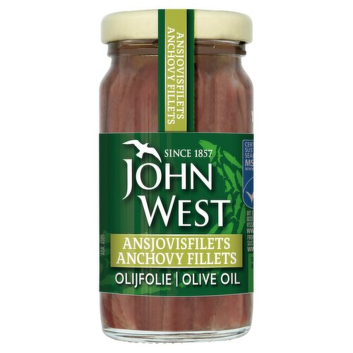 John West Olive Oil Anchovy Fillets 95g