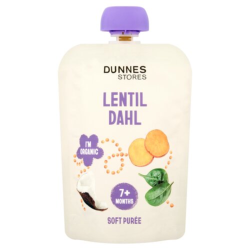 Dunnes Stores Lentil Dahl Soft Purée 7+ Months 130g