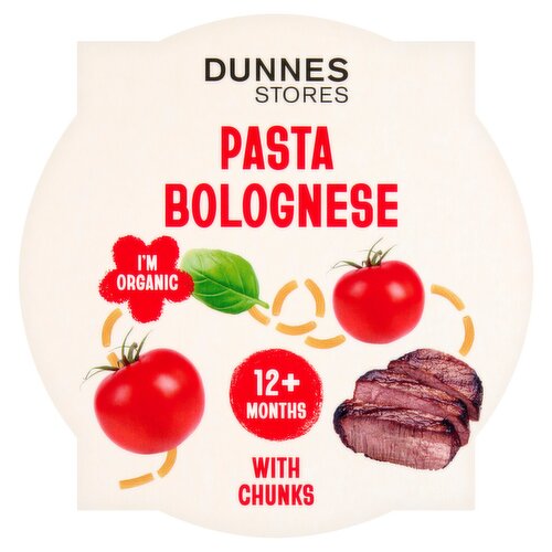 Dunnes Stores Pasta Bolognese with Chunks 12+ Months 200g