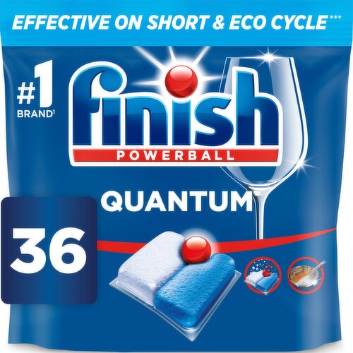 Finish Quantum All In One Dishwasher Tablets Fresh - 36 Tabs