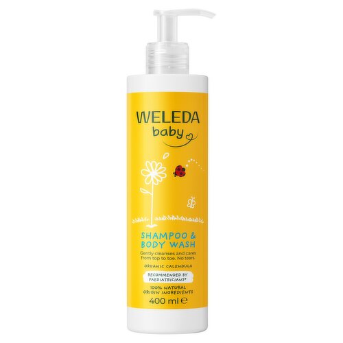 Weleda Baby Shampoo & Body Wash 400ml