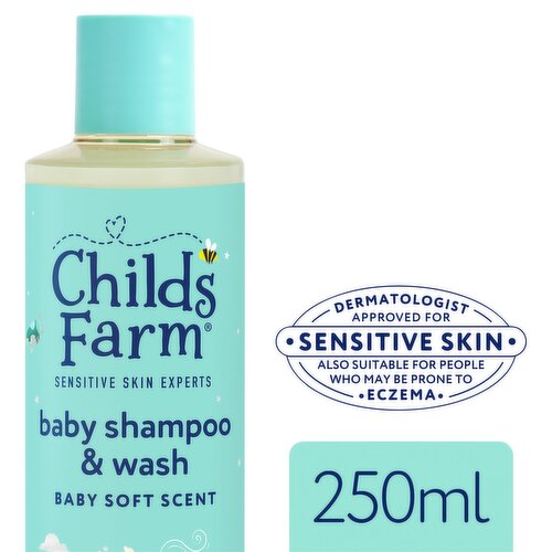 Childs Farm Baby Soft Scent Baby Shampoo & Wash 250ml