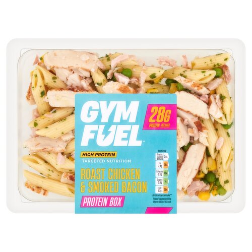 Gym Fuel Roast Chicken & Smoked Bacon Protein Box 300g