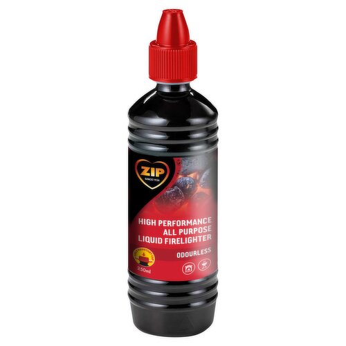 Zip High Performance All Purpose Liquid Firelighter 250ml